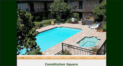 Desktop Screenshot of constitutionsquareapartments.com